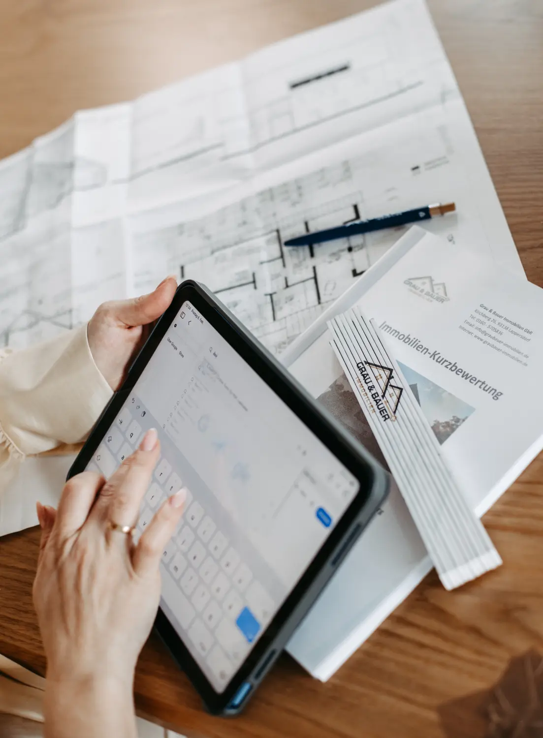 Grau & Bauer Immobilien – Immobilienmakler – Entwurfsplan